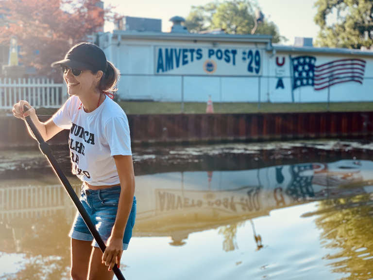 Paddleboarding clinton river with simplicity and meaningful